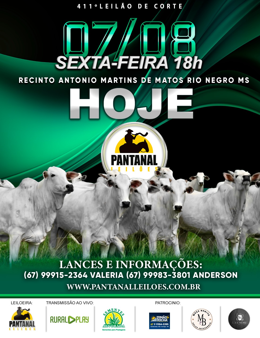 411° LEILÃO DE CORTE - PANTANAL LEILÕES