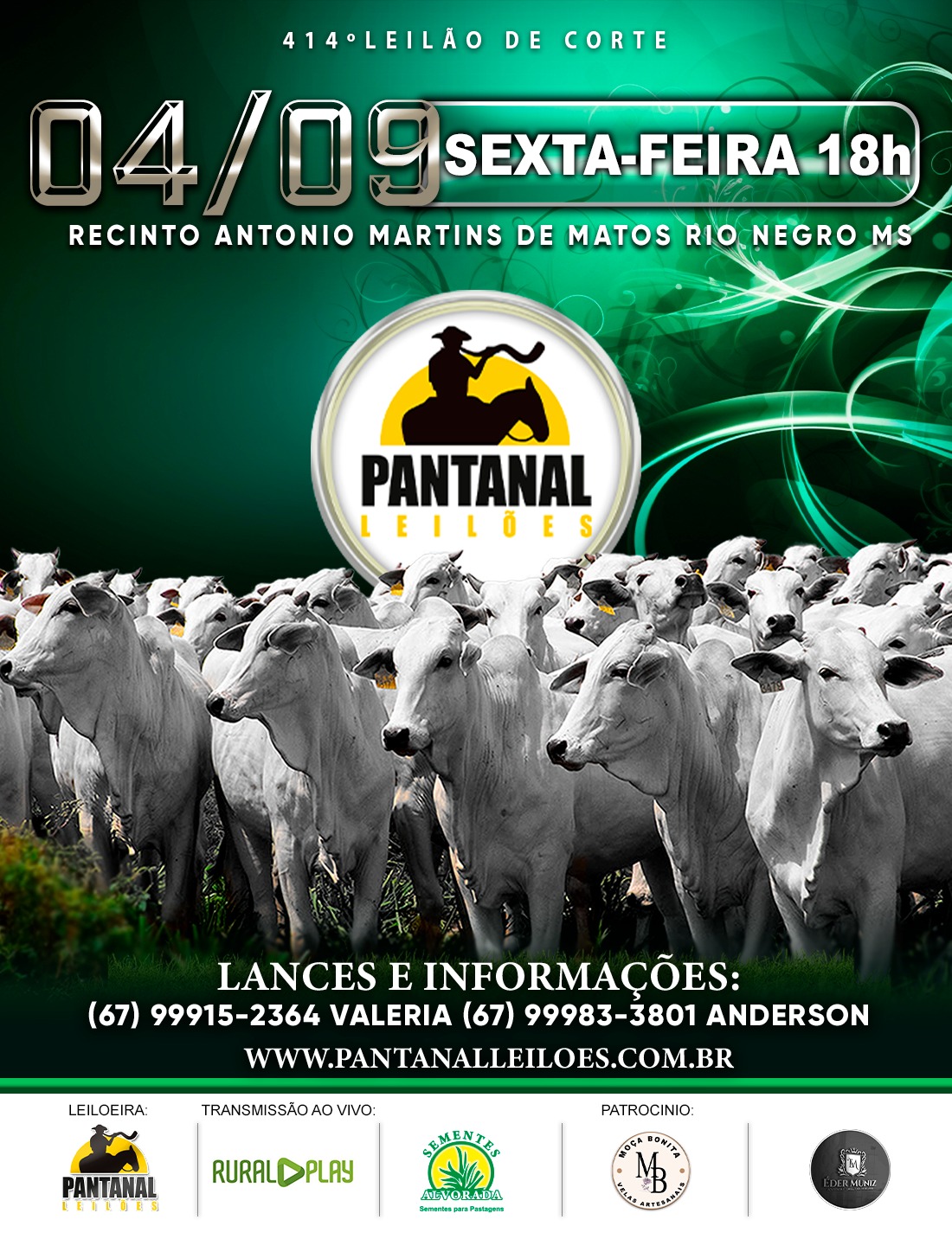 414° LEILÃO DE CORTE - PANTANAL LEILÕES